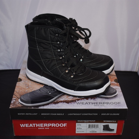 weatherproof ladies sneaker boot